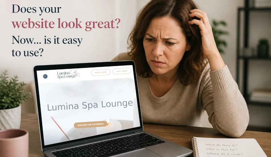Does your website look great? Now... is it easy to use?