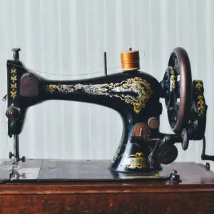 antique sewing machine