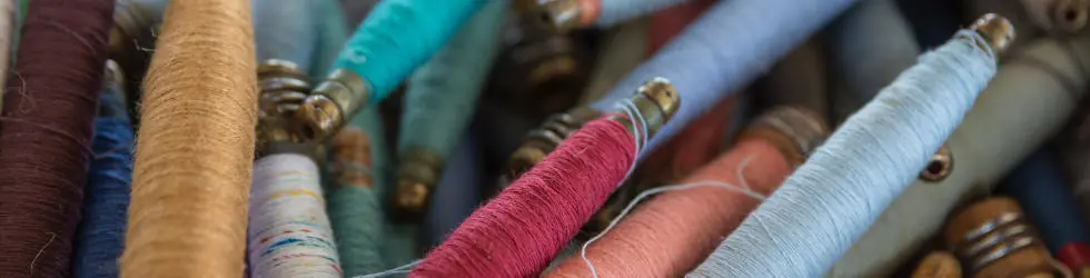 spindles of thread